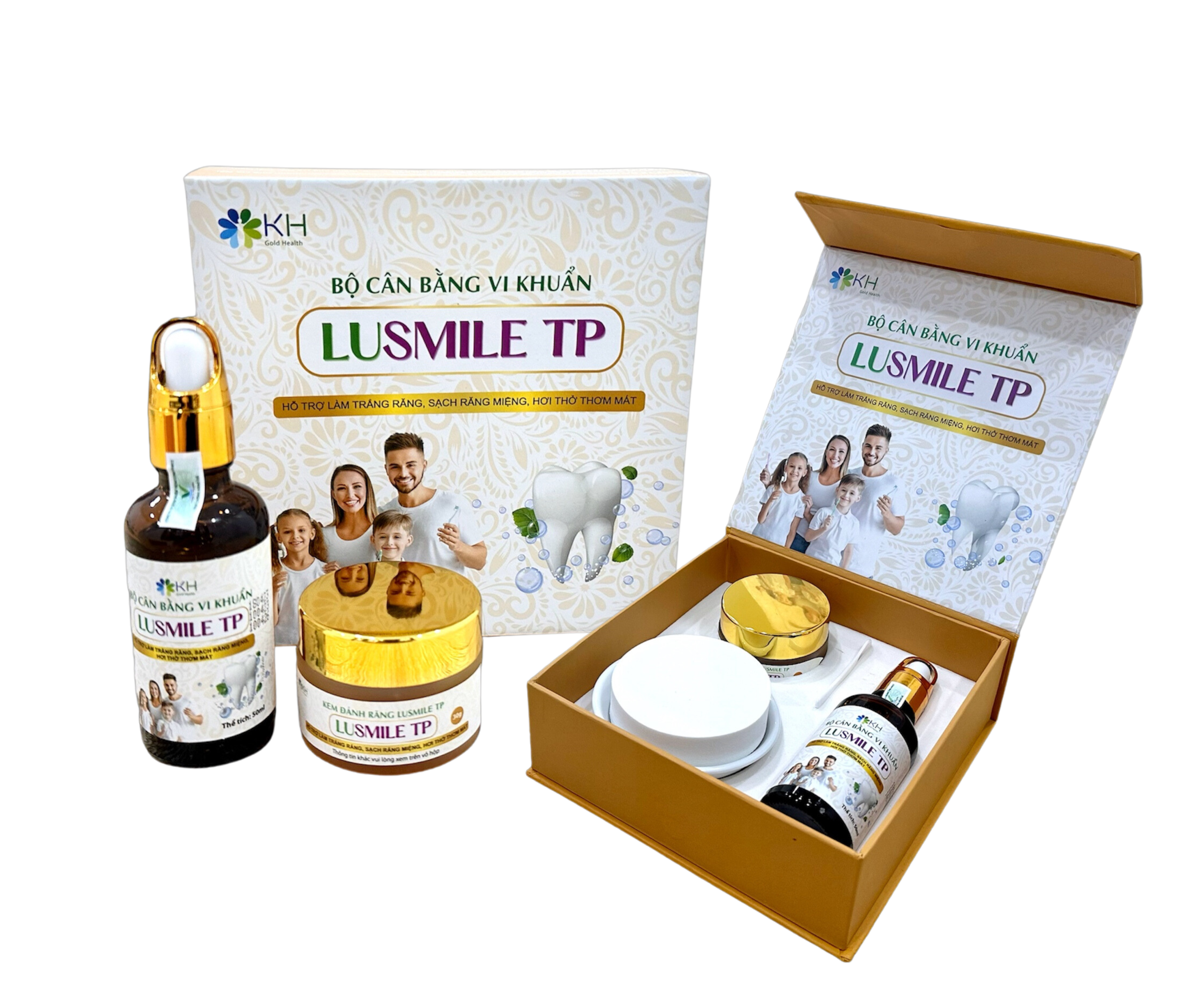 Bộ cân bằng vi khuẩn Lusmile TP